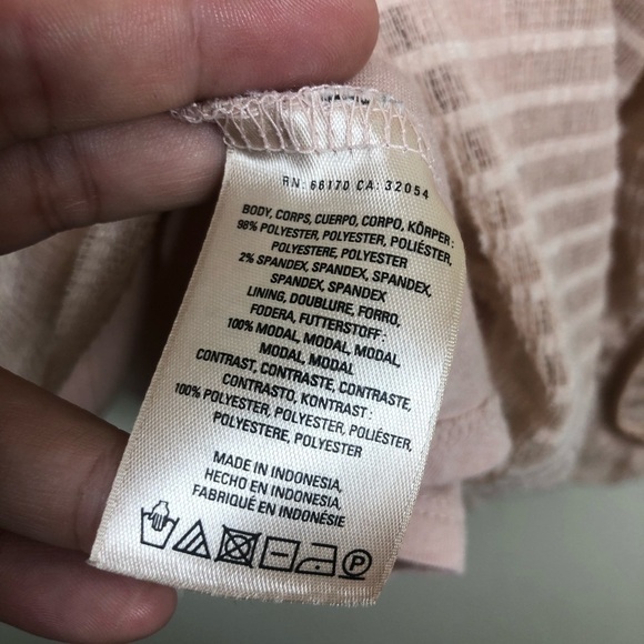 Anthropologie Meadow Rue Allyson Textured Top Pink - Picture 15 of 15